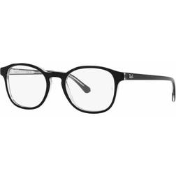 Ray-Ban RX5417 2034 Black On Transparent