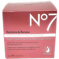 Boots No7 Restore & Renew Face & Neck Multi Action Night Cream