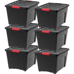 Iris USA 53 Quart Stack & Pull Storage Box