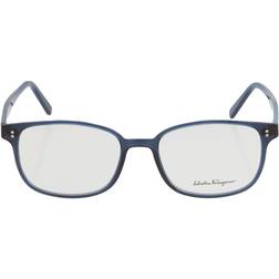 Ferragamo Unisex SF2915 402 Optical Stainless Steel