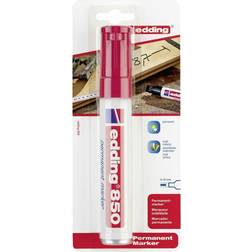 Edding e-850 permanent marker red Leverantör, 4-5 vardagar leveranstid