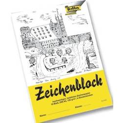 Folia folia Zeichenblock, DIN A4, 120 g/qm, 10 Blatt
