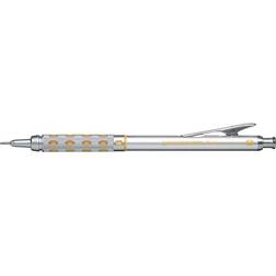 Pentel Druckbleistift Graphgear 1000 0,9mm silber/gelb