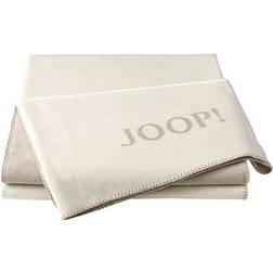 JOOP Wohndecke Uni Doubleface 150x200cm Filz Beige