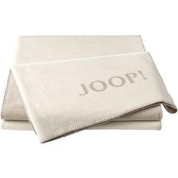 Joop! JOOP Wohndecke Uni Doubleface 150x200cm Filz Beige