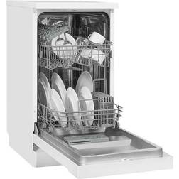 Exquisit gsp9109-030e standgeschirrspüler, 45cm Weiß