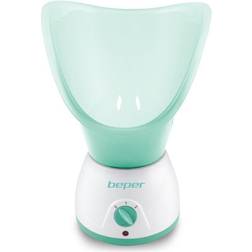 Beper Sauna Facial et Aromathérapie 2 Puissances Blanc/Vert