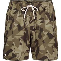 Under Armour Men's Freedom Star Camo Swim Volley Shorts - Marine OD Green/Fog