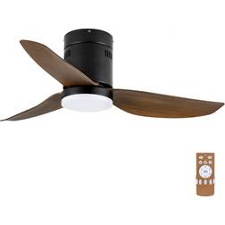 Simple Deluxe home 40-inch ceiling fan with led light control