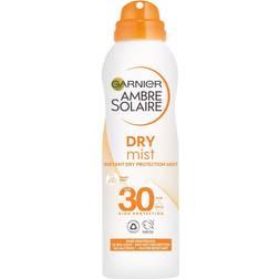 Garnier Ambre Solaire Instant Dry Protection Mist SPF30 wilko