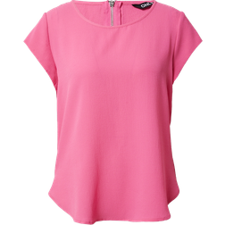 Only Vic Loose Short Sleeve Top - Magenta