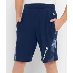 Champion Boys 8-20 French Terry Panel Shorts, Boy's, Medium, Blue