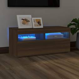 vidaXL LED-lys TV-bord