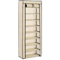 vidaXL Schoenenkast Met Hoes 57 x 29 x 162 cm