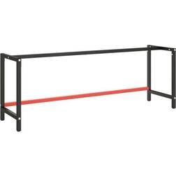 vidaXL Stel metal Skrivebord