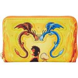 Loungefly Avatar the Last Airbender Fire Dance Zip-Around Wallet