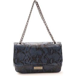 Pompei Donatella Leather Crossbody Women's Bag blue