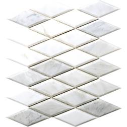 Emser Tile M05WINT1013MDI Marble Diamond Mosaic Wall Marble