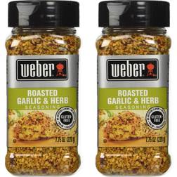 Weber Roasted Garlic & Herb 220g 2pack