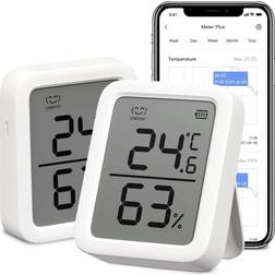SwitchBot Indoor Thermometer Hygrometer 3 Pack