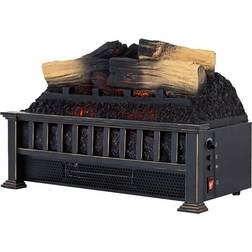 Country Living 20 inch Electric Log Set 1 000 Sq Ft Heater Faux Logs Insert with Infrared Flames