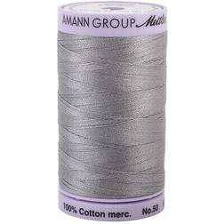 Mettler Silk Finish Cotton Thread 50wt 547yd-Rain Cloud -9104-322