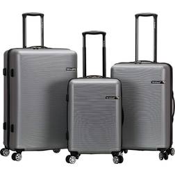 Rockland Luggage Skyline 3 Non-Expandable Luggage