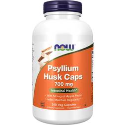 NOW Psylliumskaller Med Æblepektin 700 mg