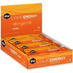 Gu Gel Energético Liquid Energy Sabor Naranja 12 Unidades - Black