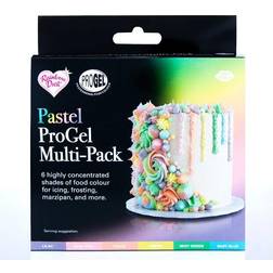 Rainbow Dust ProGel Multi Pack Pastel 6x25 ml Tortenaufleger