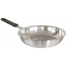 CRESTWARE fry12ih frying pan,12-1/2 in.,ss/alum