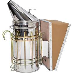 Vivo Stainless Steel Bee Smoker with Heat Shield, Beekeeping BEE-V001