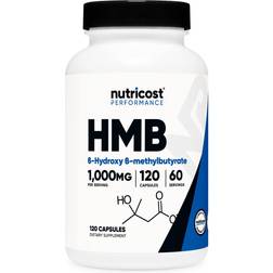 Nutricost HMB B-Hydroxy B-Methylbutrate 1000