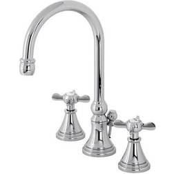 Kingston Brass KS2981BEX Essex Widespread Bathroom Faucet Polished Chrome