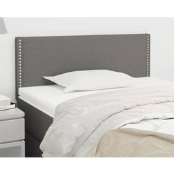 vidaXL Gris Foncé 80x5x78/88 cm Tissu Tête de lit