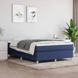 vidaXL kontinentalseng 140x190 stof Sengeramme