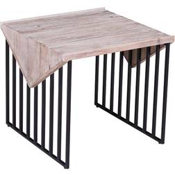 Benjara 20.5 Corner Nesting Table