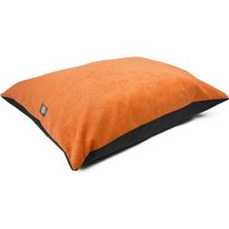 Majestic Pet Villa Comfy Dog Bed Washable Non Slip Pillow Bed 46 x 35 Inch Orange