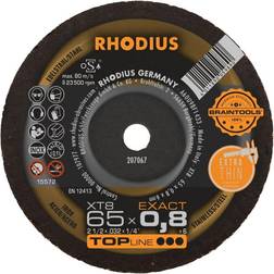 50 x rhodius extradünne mini trennscheibe xt8 exact mini ø 65 mm