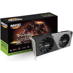 Inno3D GeForce RTX 4070 TWIN X2 OC DLSS 3 grafikkort