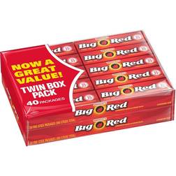 Big Red Full box 40x packs wrigley's cinnamon