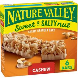 Nature Valley Sweet & Nut Cashew Granola Bars 6 pcs