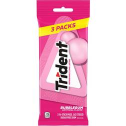 Trident Sugar Free Gum, Bubblegum Flavor, 14 Count