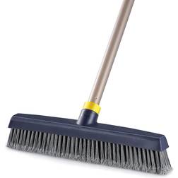 Branded Yocada push broom brush stiff bristles broom head telescopic