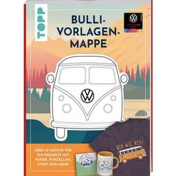 VW Vorlagenmappe "Bulli" Die offizielle kreative Vorlagensammlung mit dem kultigen VW-Bus