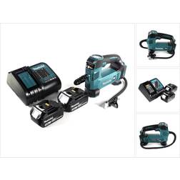 Makita DMP 180 SF 18V 8.3 Bar Compresor Sin Cable + 2x 3.0 Ah