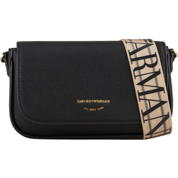 Emporio Armani Deer Print Mini Bag - Black