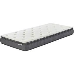 Beliani Eu Single Foam 3ft Bamboo Cover Medium Firm Polyether Matress