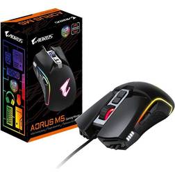 Gigabyte AORUS M5 16000 DPI Optical Sensor Matte Black