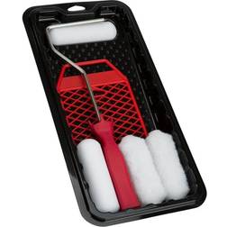 7-Piece Red Premium Mini Roller Tray Kit